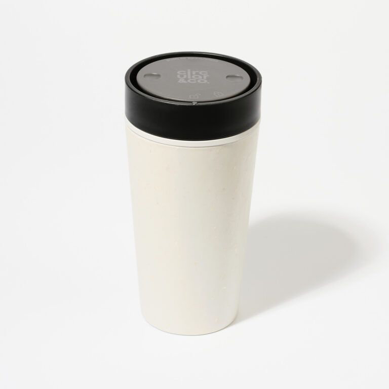 Circular&Co Circular&Co Coffee Cup Made From Paper Cups Recycled Paper Cups & Recycled Polypropylene Travel Mug, 12oz