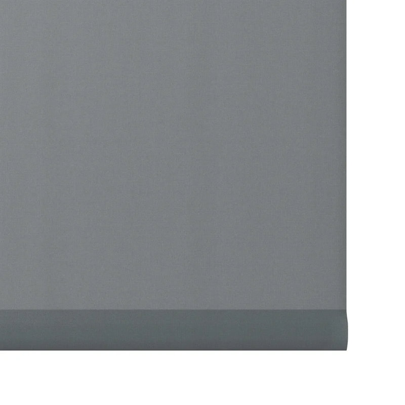 Decosol Roller Blinds Mini Translucent Uni, 42cm W x 160cm L, White gray