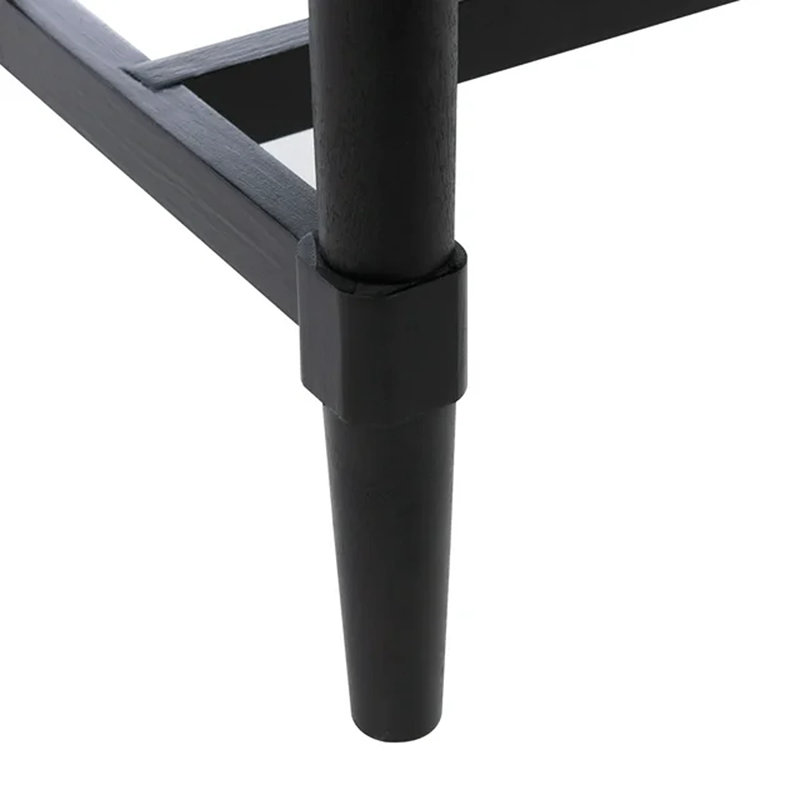 Peters 35.5'' Console Table, Black