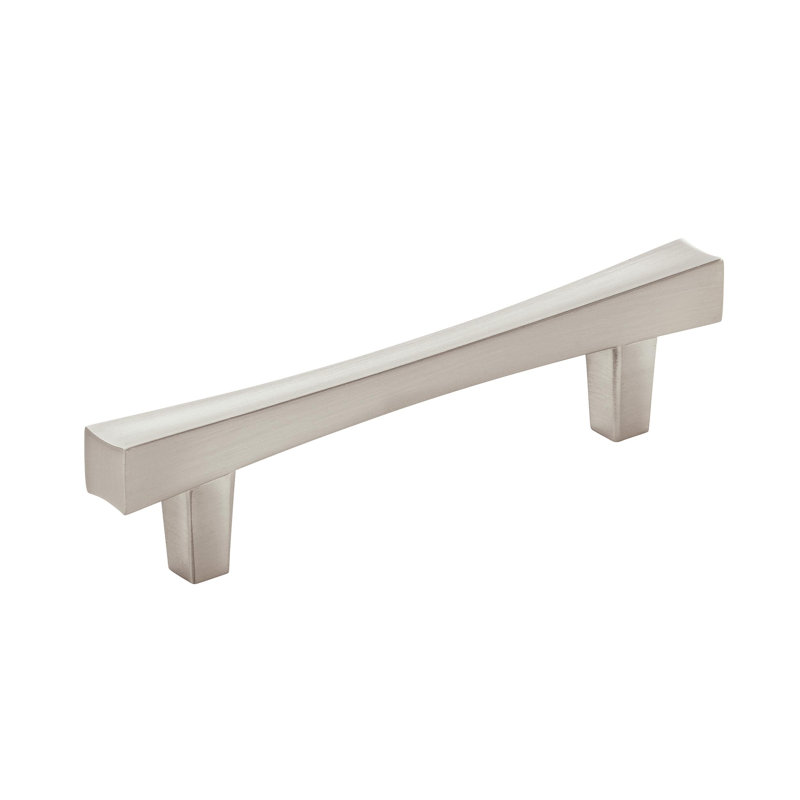 Poignée d'armoire Pailou - paquet de 25, 3 3/4", Nickel satiné