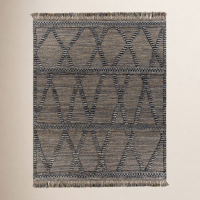 Leanna Hand-Knotted Chevron Rug