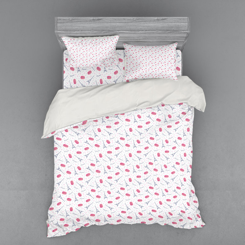 Farmhouse / Country Polyester Duvet Cover, Queen Duvet Cover + 3 Additional Pieces
