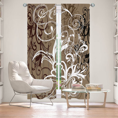 Delaughter Room Darkening Curtains / Drapes Pair