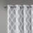 Blakesly Printed Ikat Blackout Single Curtain Panel-938439469-938439458