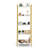 CAPHAUS  Ladder Bookshelf, Bookcase Shelf Storage Rack Organizer-43747377