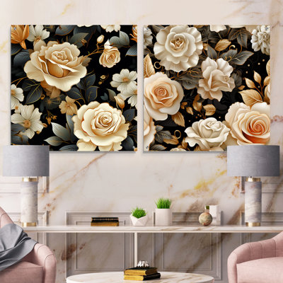 Watford - ensemble de 2 art mural en verre acrylique