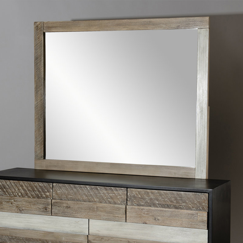 Fenja Wood Wall Mirror