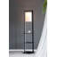 Étagère verticale à deux niveaux 16,5 x 17 x 74 po avec lumière (sans ampoule)