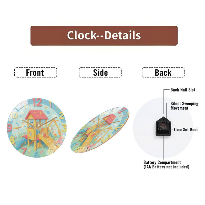 Horloge murale horloge murale 12 po
