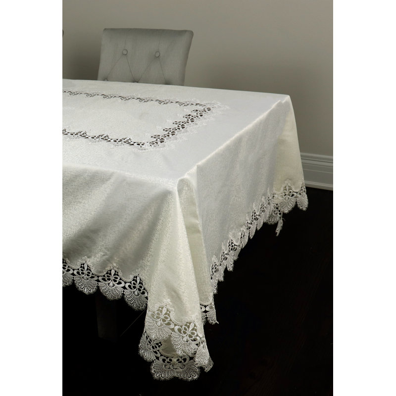 Ordway Solid Color Tablecloth, 90" x 64"