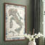 Carte encadrée de l'Italie, reproduction encadrée - bois massif-776061397-776061399