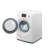 2.7 cu. ft. Stackable Front Load Compact Washing Machine in White, FWM-3CF-W
