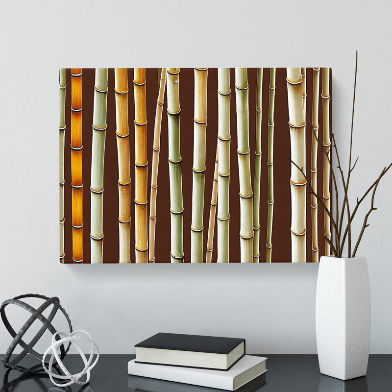 Superb Bamboo Forest - Wrapped Canvas