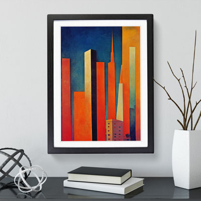 City Skyline - Single Picture Frame Print