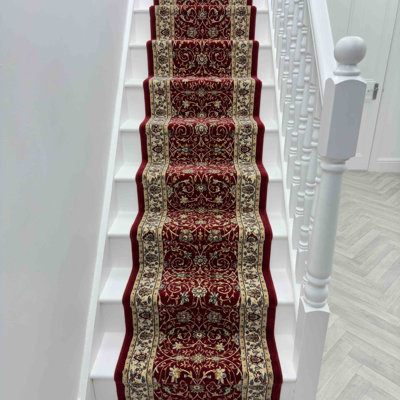 Stair Runner Floral Area Rug