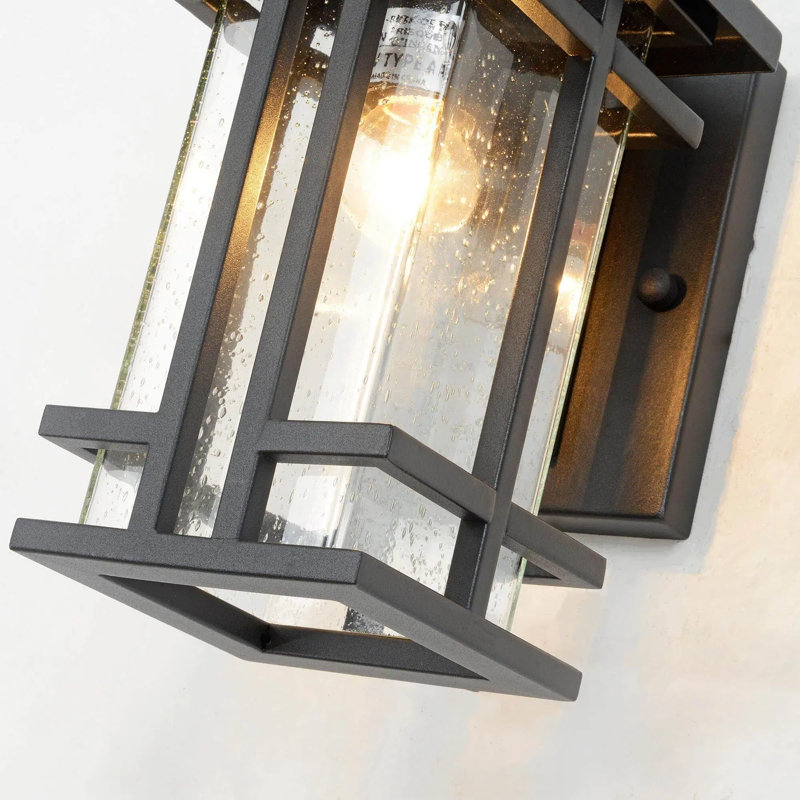 Rustic Aluminum Outdoor Wall Light 