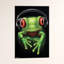 Impression sur papier grenouille rock Espinoza