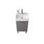 Ensemble de meuble-lavabo simple 16,5 po Jarrettsville-714179248