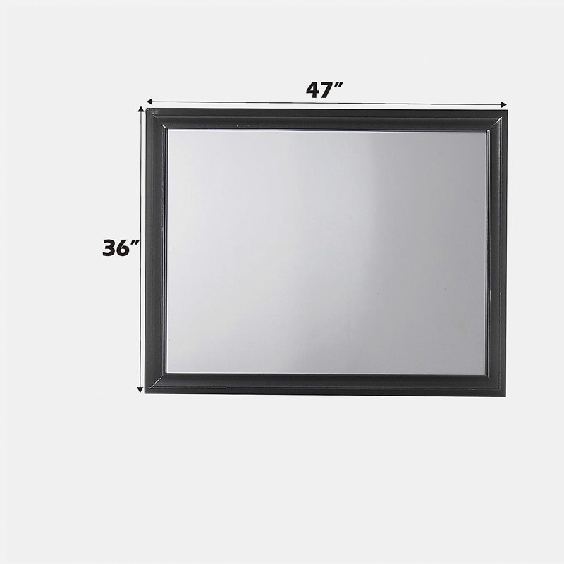 Miroir Naima, Noir