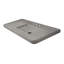 Newterra Concrete Handmade Rectangular Console Bathroom Sink-68489961-70734348