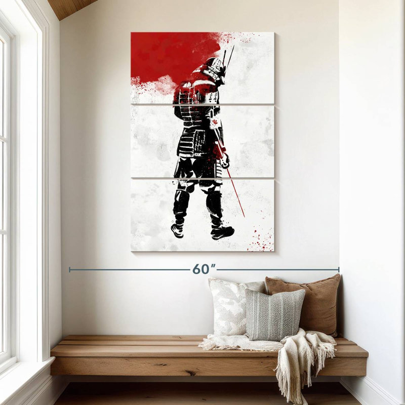 Sireci Samurai Warrior, 50" H x 32" W