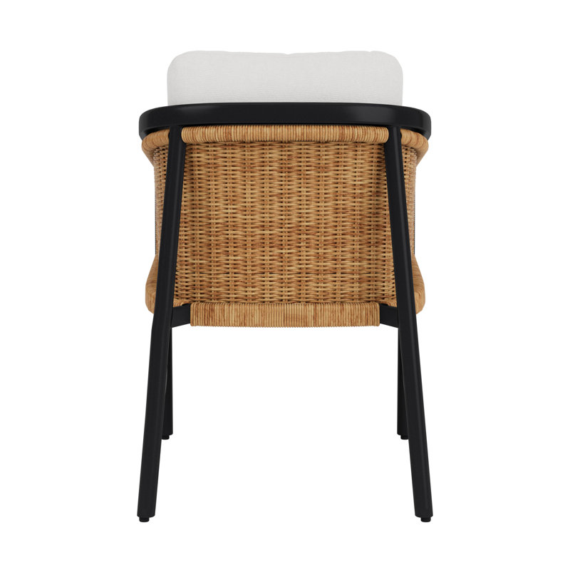 Galloway Outdoor Dining Armchair, Canvas Natural