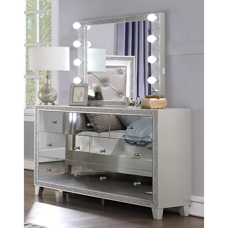 Commode 7 tiroirs l 63 po