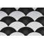 Shape 20" x 20" Ceramic Grid Mosaic Tile-2133135714