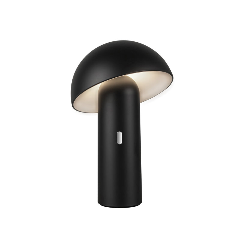 Setas 6-In LED Table Lamp, Black