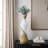 Sculptural Vase with a Twisting Silhouette – Modern Tall Vase and Table Vase for Home Decor – Decorative Flower Vase for Shelf, Entryway, or Mantel Styling-1840905118-1794545345