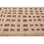Tapis tribal géométrique crème / brun One-of-a-Kind Modern