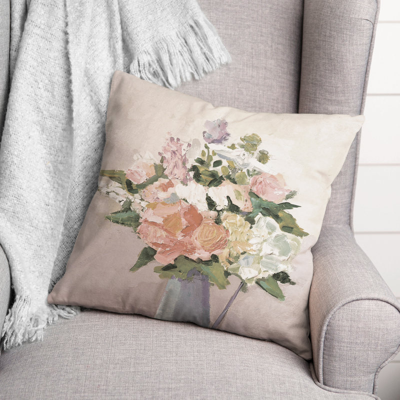  Vase Square Pillow Cover & Insert