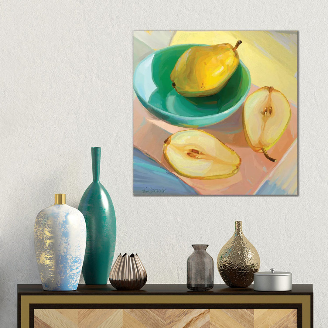 Pair Of Pears von Svetlana Zyuzina - Gallery-Wrapped Canvas Giclée on Canvas