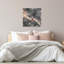 Path Ladybug Abstract Elegant Modern Ladybug Wall Art Print 1 Piece Wrapped Canvas Wall Art-1574212599