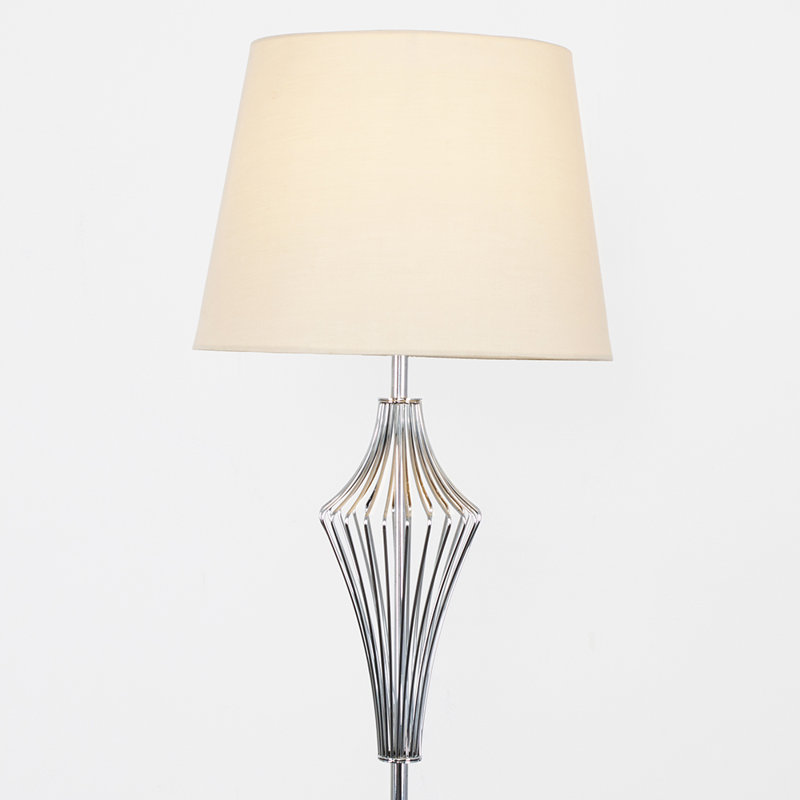Feuer 152.5cm Traditional Floor Lamp, Not Included, Beige