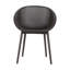 Paquet de 4 chaises longues gris chaud Summer Summer-1639215029