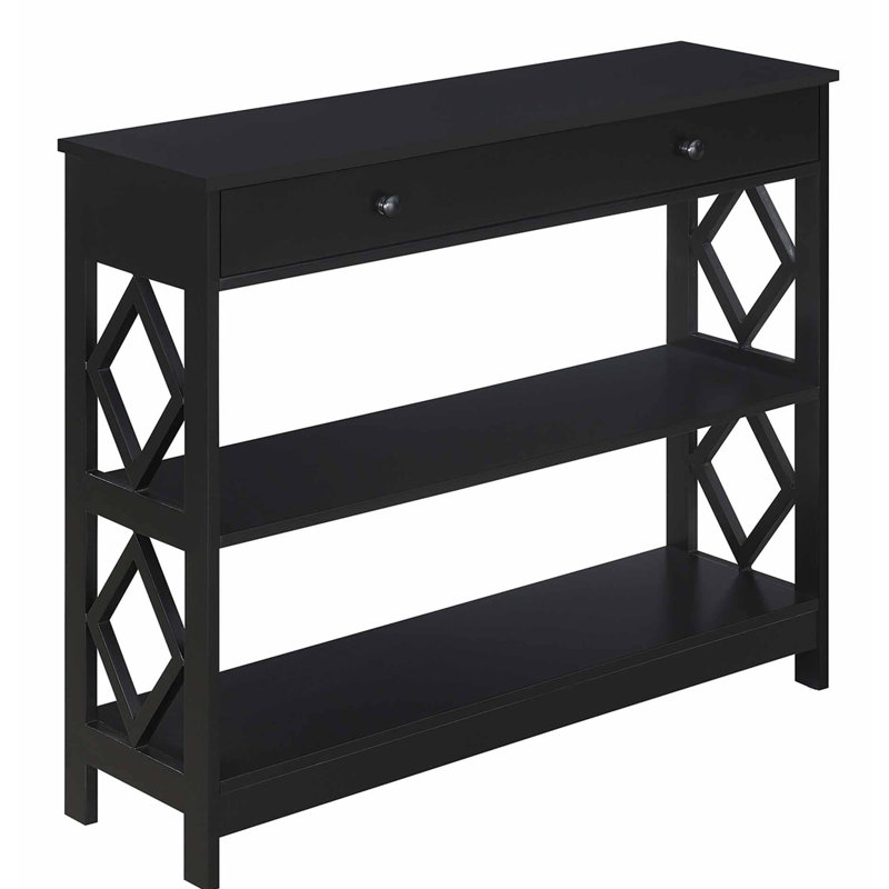 Console Dimson, Noir, noir, noir, noir, H 31,75 po x l 40 po x P 12 po