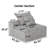 Boneless Modern 2 PCS DIT Combination Modular Sofa With 2 Pillows-1216449588