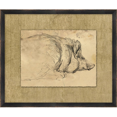 Charcoal Animal Collection 11 Print