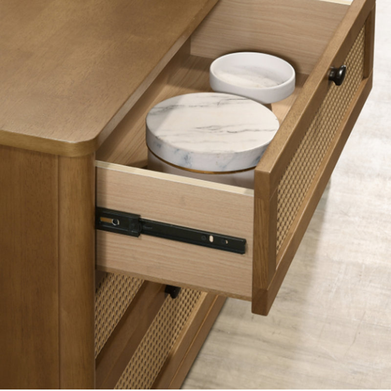 Commode 6 tiroirs en bois