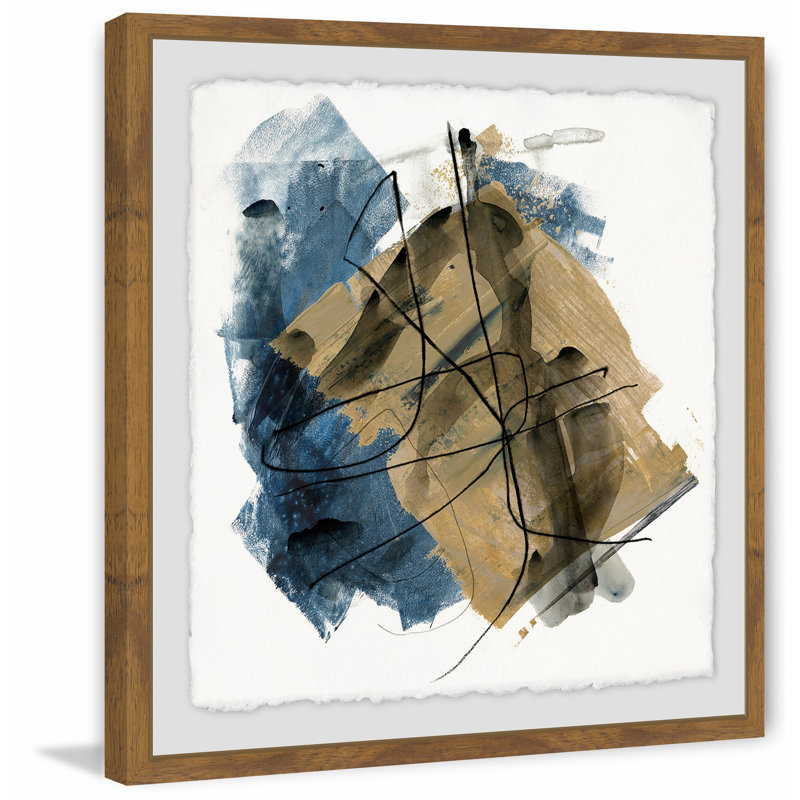 Blue Crew I - reproduction de cadre photo, H 12 po x l 12 po x P 1,5 po