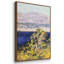 «Antibes Seen From The Cap Marten, Mistral Wind», 1888, reproduction d'art encadrée sur toile-757352726-757352727