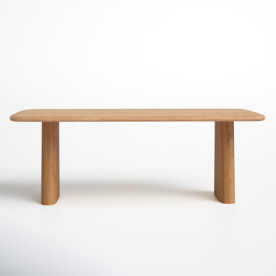 Daymon Solid Oak Dining Table by AllModern