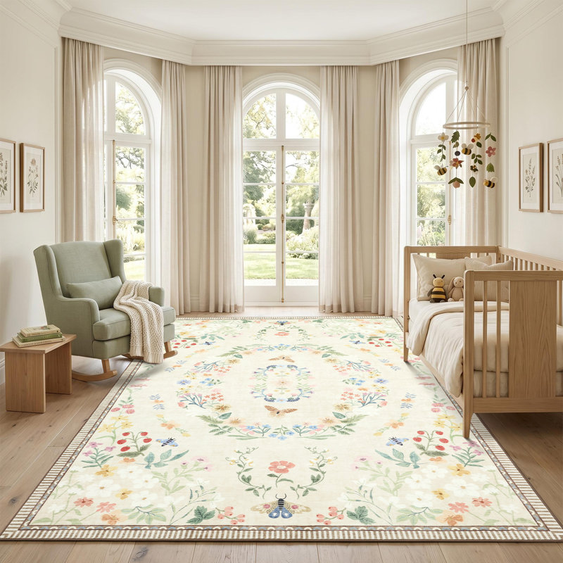Tapis de jardin 5x7, Beige