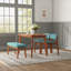 Boston 4 - Person Solid Wood Top Four Leg Dining Set-218578025