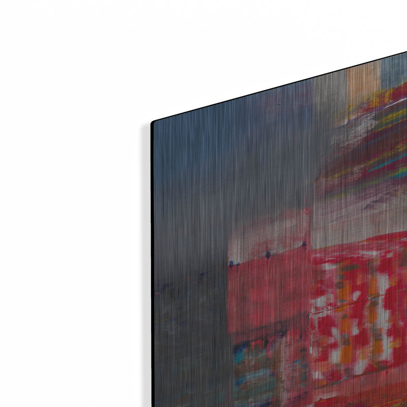 Orren Ellis «Color Storm» par Hooshang Khorasani, art mural en métal, H 24 po x l 24 po