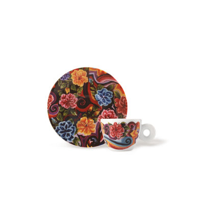 The Biennale Arte 2024 illy Art Collection - Set Of 4 Espresso Cups and Saucers