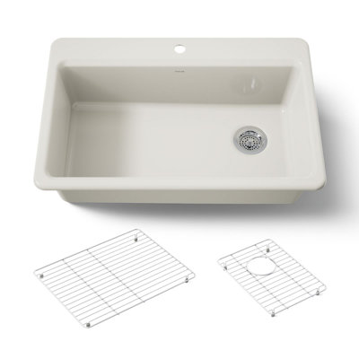 Riverby 33" Top-Mount Single-Bowl Kitchen Sink