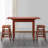 2 - Person Solid Wood Solid Wood Top Four Leg Dining Set