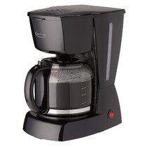 Bonsenkitchen 12-Cup Programmable Drip Coffee Maker, Front Fill Coffee Ground, 2 Hours Warming, 1.8L Large Tank,cm8102